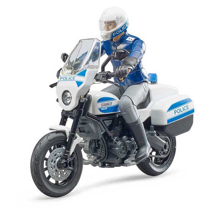 Фото - Машинка Bruder Police With Ducati Moto Posrebrzany 67962731 