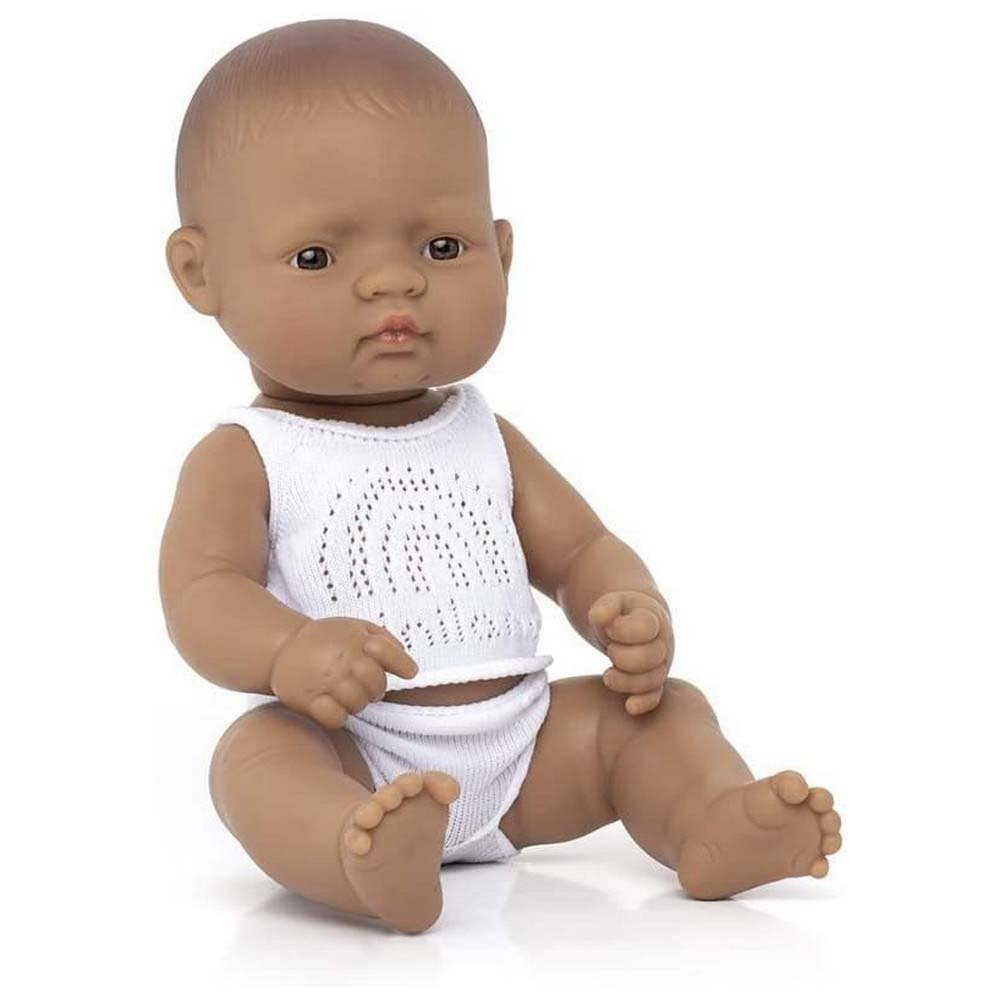Zdjęcia - Lalka Miniland Latin American 32 Cm Baby Doll Biały 31358 