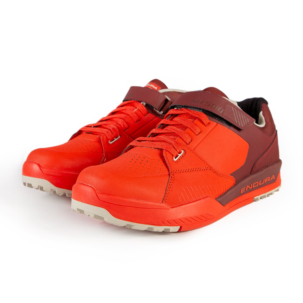 Фото - Веловзуття Endura Mt500 Burner Mtb Shoes Czerwony EU 45 1/2 Mężczyzna 