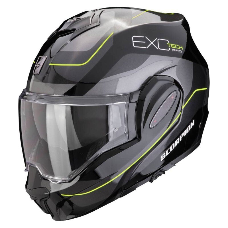 Фото - Мотошолом Scorpion Exo-tech Evo Pro Commuta Convertible Helmet Czarny M 119-435-325 