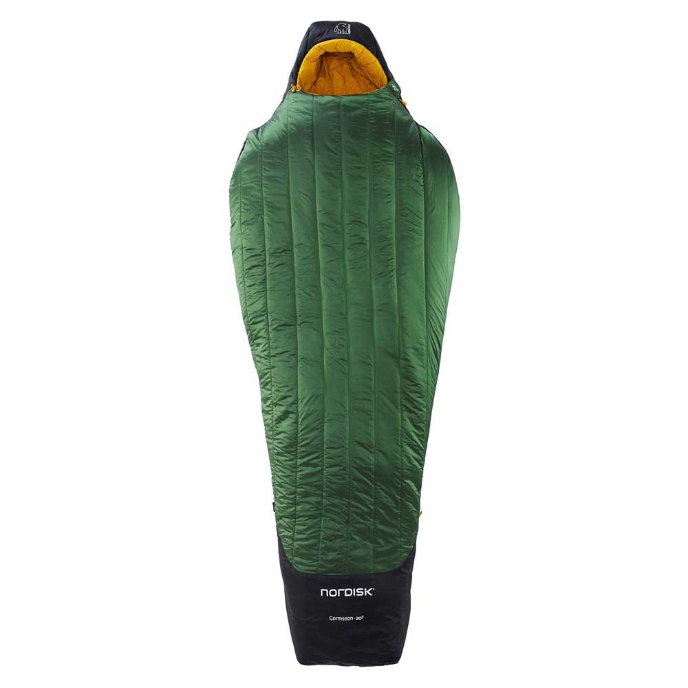 Zdjęcia - Śpiwór Nordisk Gormsson -20ºc Sleeping Bag Zielony Extra Long / Left Zipper 