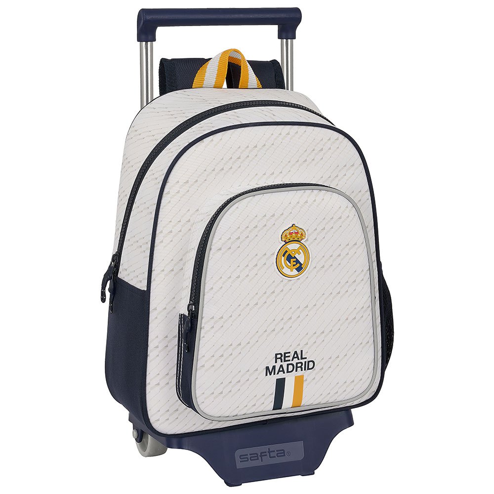 Zdjęcia - Walizka Safta Real Madrid ´´1st Equipment 23/24 006 W/ 705 Trolley Biały 612354020 