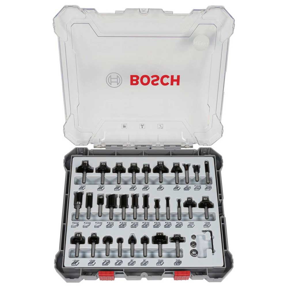 Zdjęcia - Frezarka Bosch Professional 2607017475 8 Mm Multipurpose Drill Bit Set 30 Units Pos 