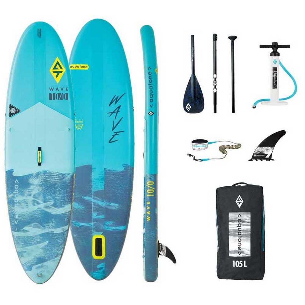 Фото - Аксесуар для SUP & Surfing Aquatone Wave 10´0´´ Inflatable Paddle Surf Set Niebieski 304.8 cm / 81 cm 