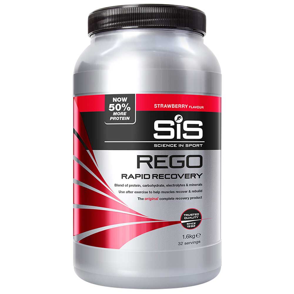 Фото - Вітаміни й мінерали Rego Sis  Rapid Recovery 1.6kg Strawberry Supplements Szary 