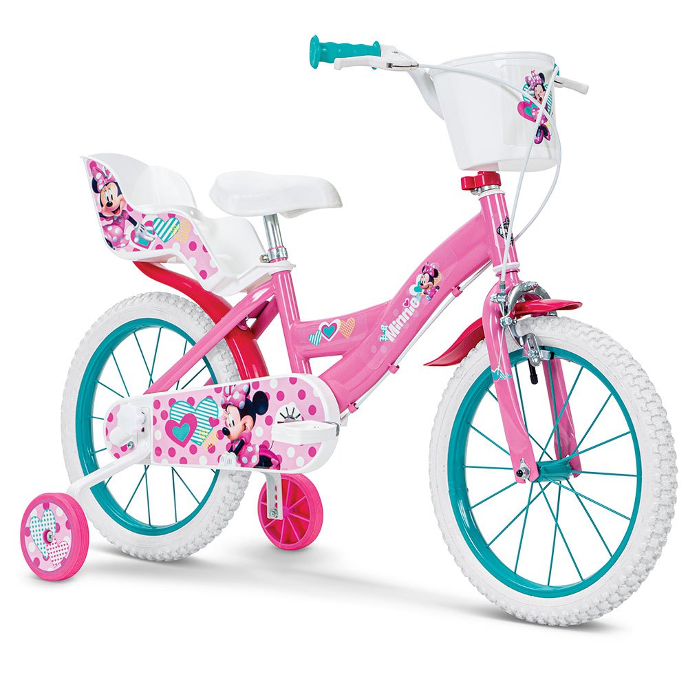 Фото - Велосипед Huffy Minnie 16´´ Bike Różowy 4-6 Years Chłopiec 