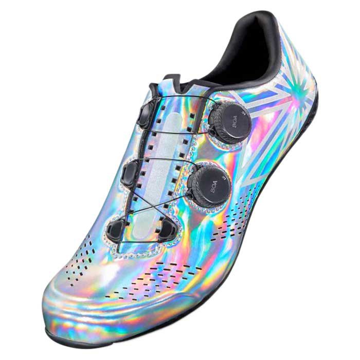 Фото - Веловзуття Supacaz Kazze Carbon Hologram Road Shoes Posrebrzany EU 44 1/2 Mężczyzna