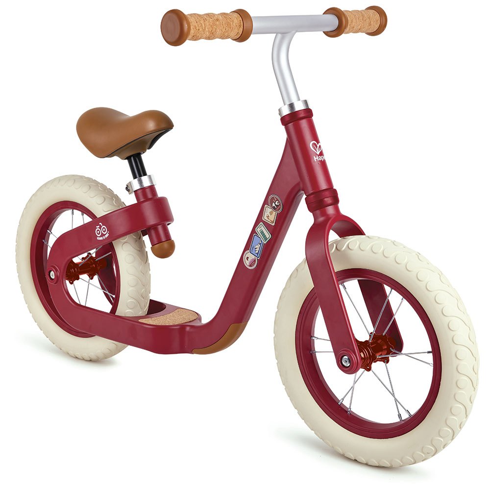 Zdjęcia - Rower dziecięcy Hape Learn To Ride Balance Bike Czerwony Chłopiec 