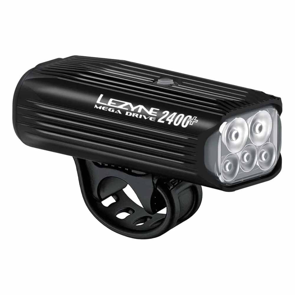 Фото - Запчастини для велосипедів Lezyne Mega Drive 2400+ Front Light Posrebrzany 2400 Lumens 