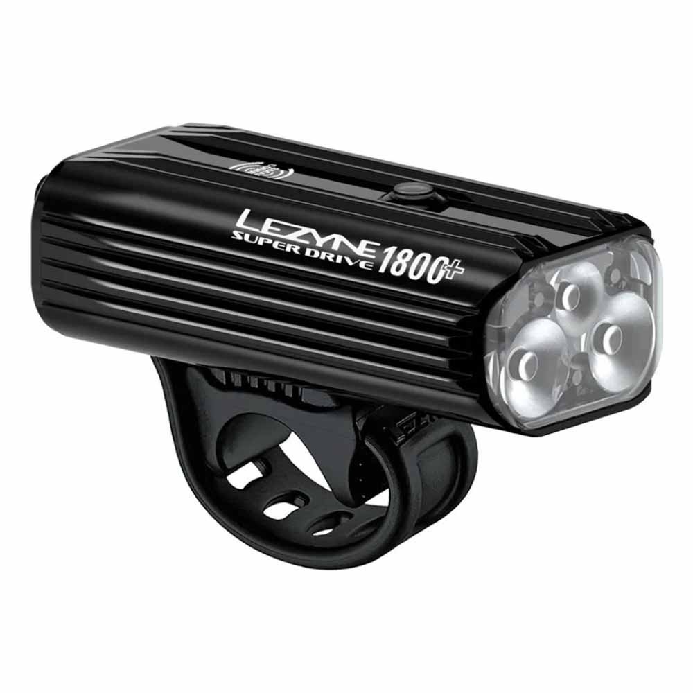 Фото - Запчастини для велосипедів Lezyne Super Drive 1800+ Front Light Posrebrzany 1800 Lumens 