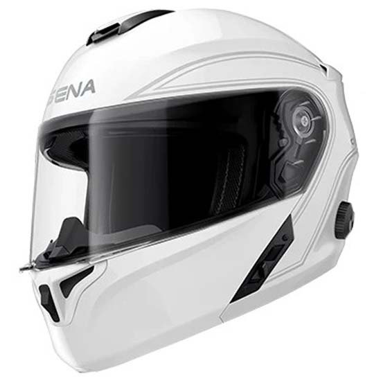Zdjęcia - Kask motocyklowy Sena Outrush R Bluetooth Modular Helmet Biały M OUTRUSHR-GW00M4 
