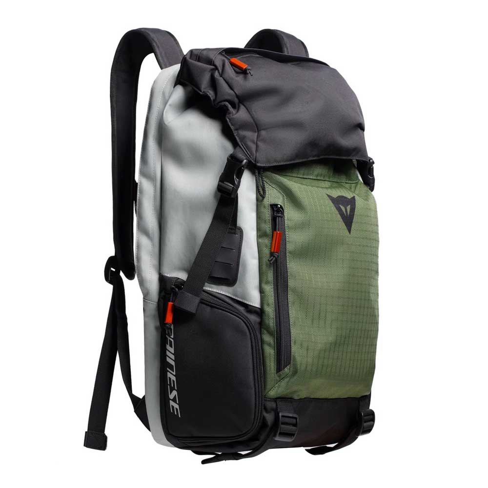 Zdjęcia - Plecak Dainese Explorer D-throttle Backpack Zielony,Szary 201980088-13I-N 