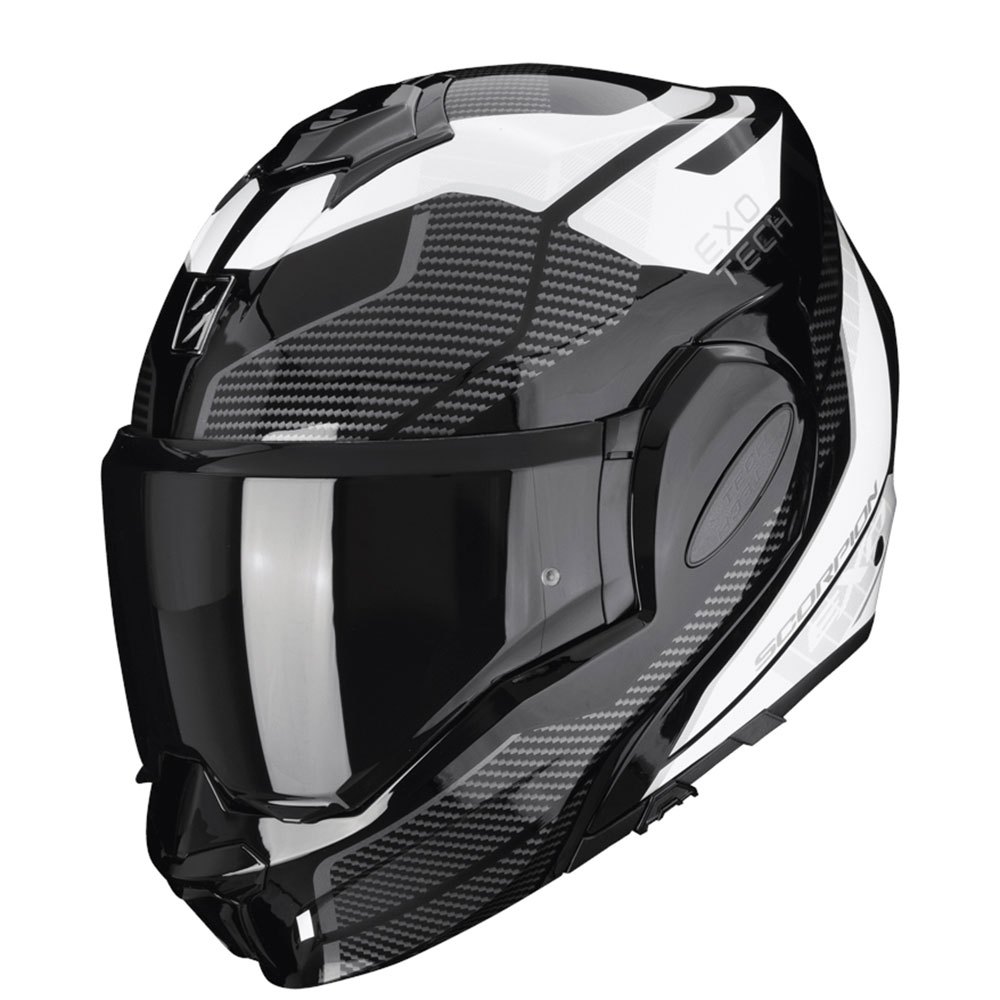 Фото - Мотошолом Scorpion Exo-tech Evo Animo Modular Helmet Czarny S 118-414-55-03 