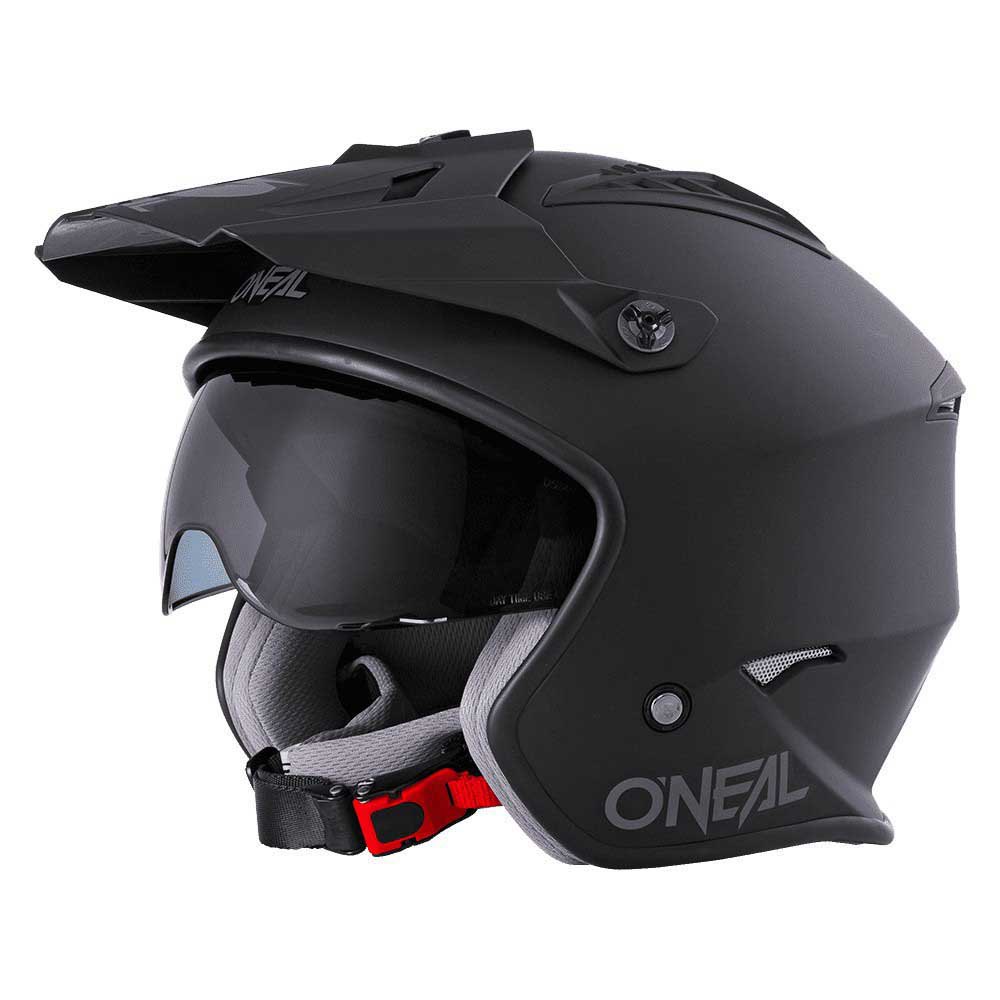 Zdjęcia - Kask motocyklowy ONeal Volt Solid Open Face Helmet Czarny M 0635-043 