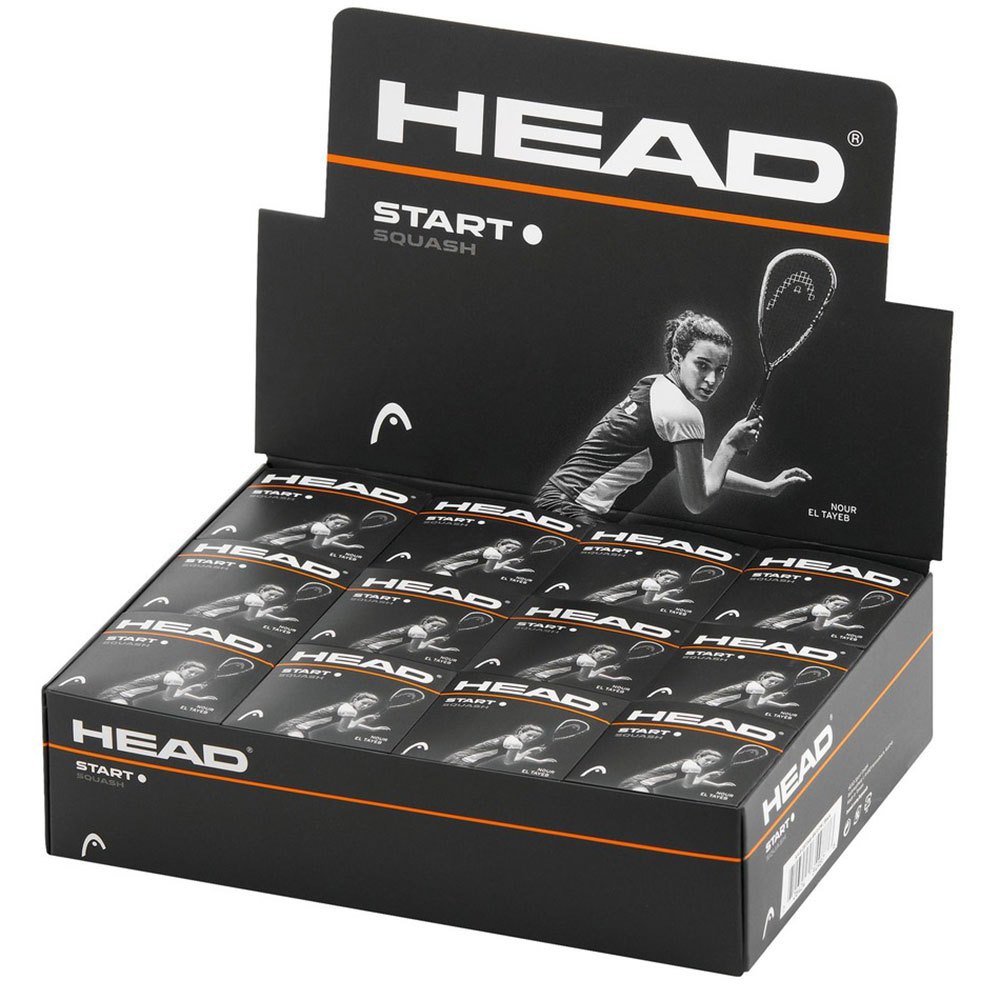 Zdjęcia - Piłka do tenisa i squasha Head Start Squash Balls Box Czarny 12 Balls HDS590 