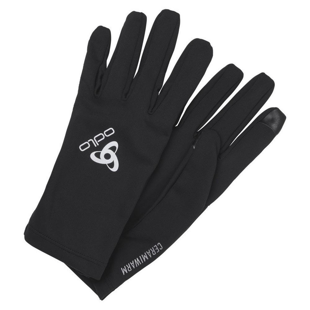 Zdjęcia - Rękawiczki ODLO Ceramiwarm Light Gloves Czarny 2XL Mężczyzna 777950-15000-XXL 