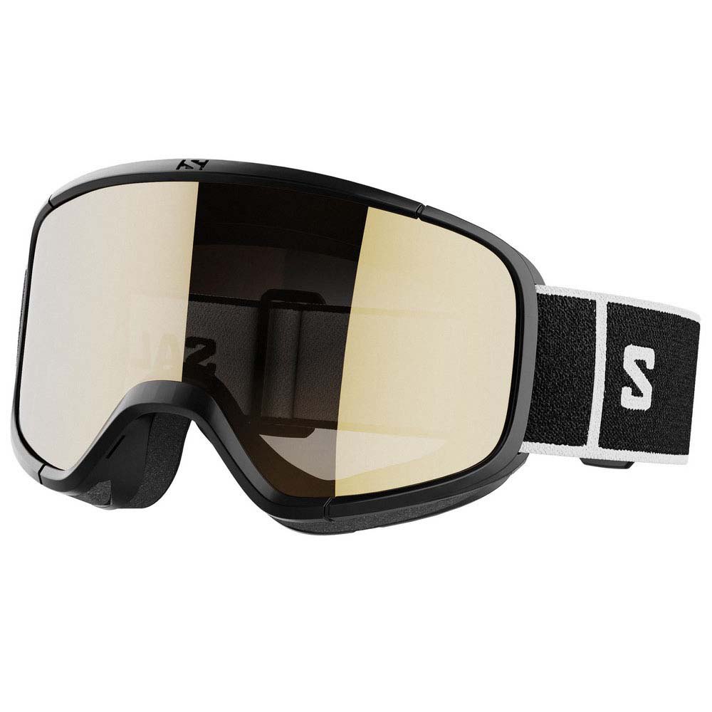 Фото - Гірськолижна маска Salomon Aksium 2.0 Access Ski Goggles Czarny Gold/CAT 2 L41782500-NS 