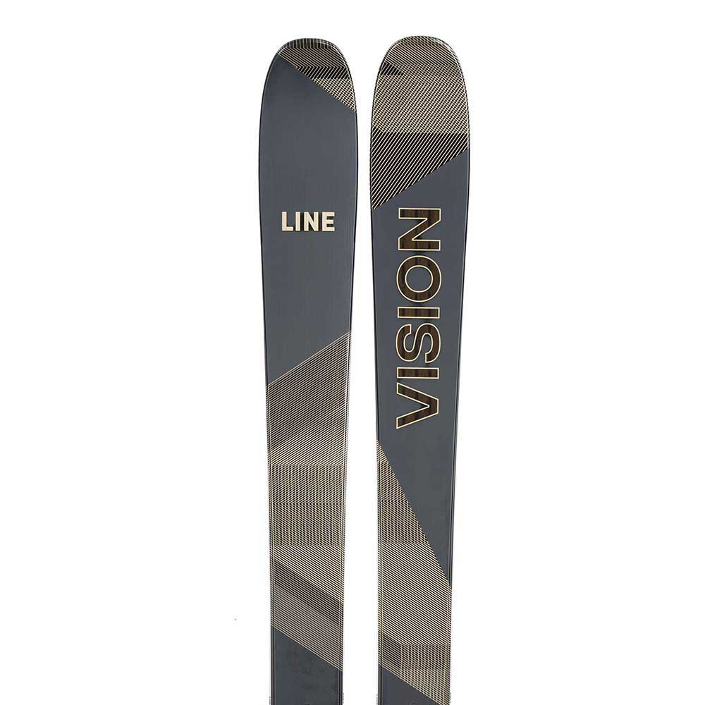 Zdjęcia - Narty LINE Vision 108 Alpine Skis Szary 183 19G0005.101.1.183 