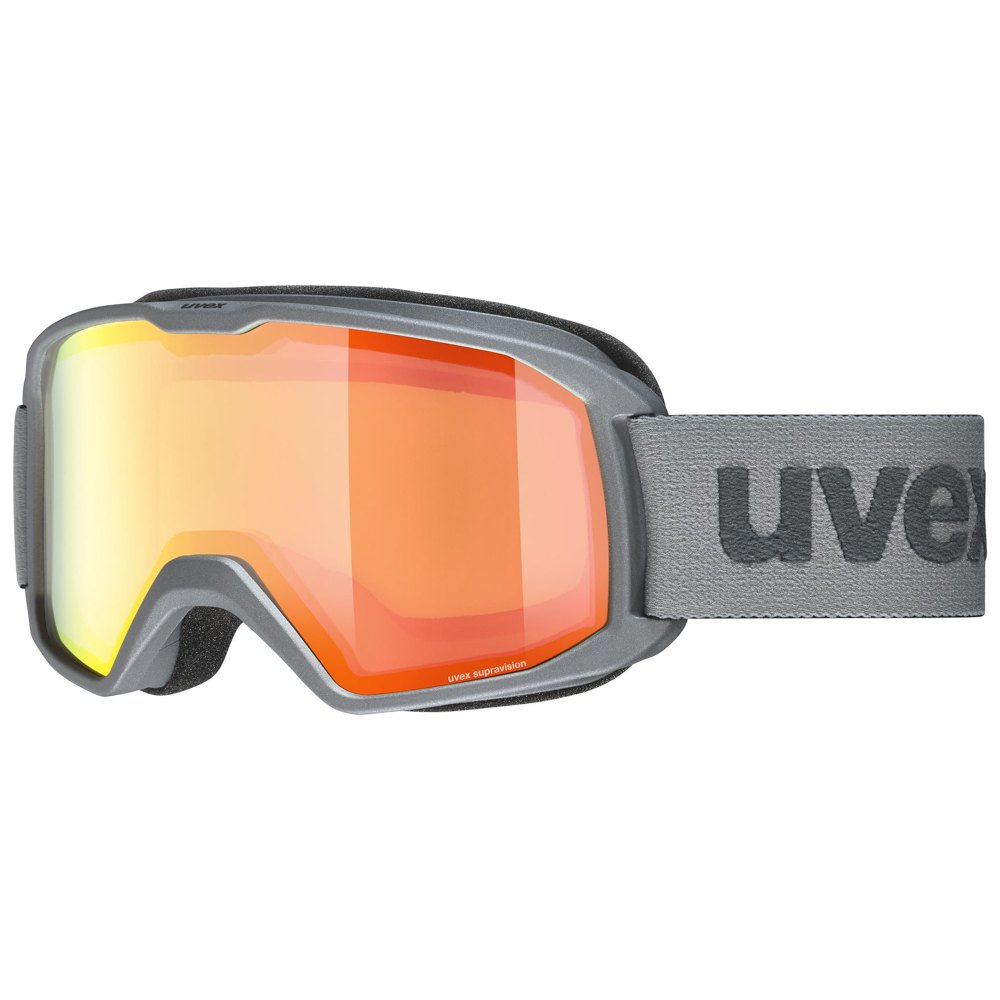 Zdjęcia - Gogle narciarskie UVEX Elemnt Fm Ski Goggles Pomarańczowy Mirror Orange Orange/CAT2 S55.0.64 