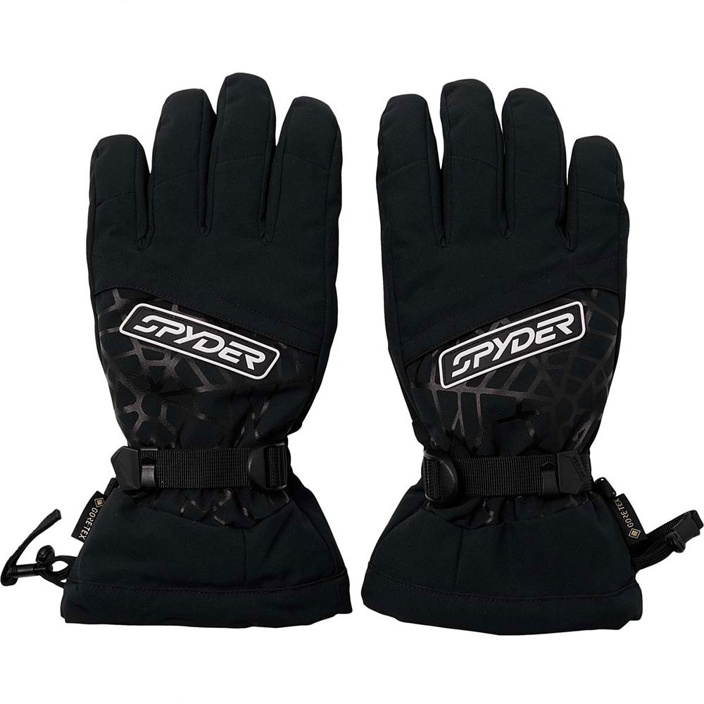 Zdjęcia - Rękawiczki Spyder Overweb Goretex Gloves Czarny XL Mężczyzna D145310-BLK-XL 