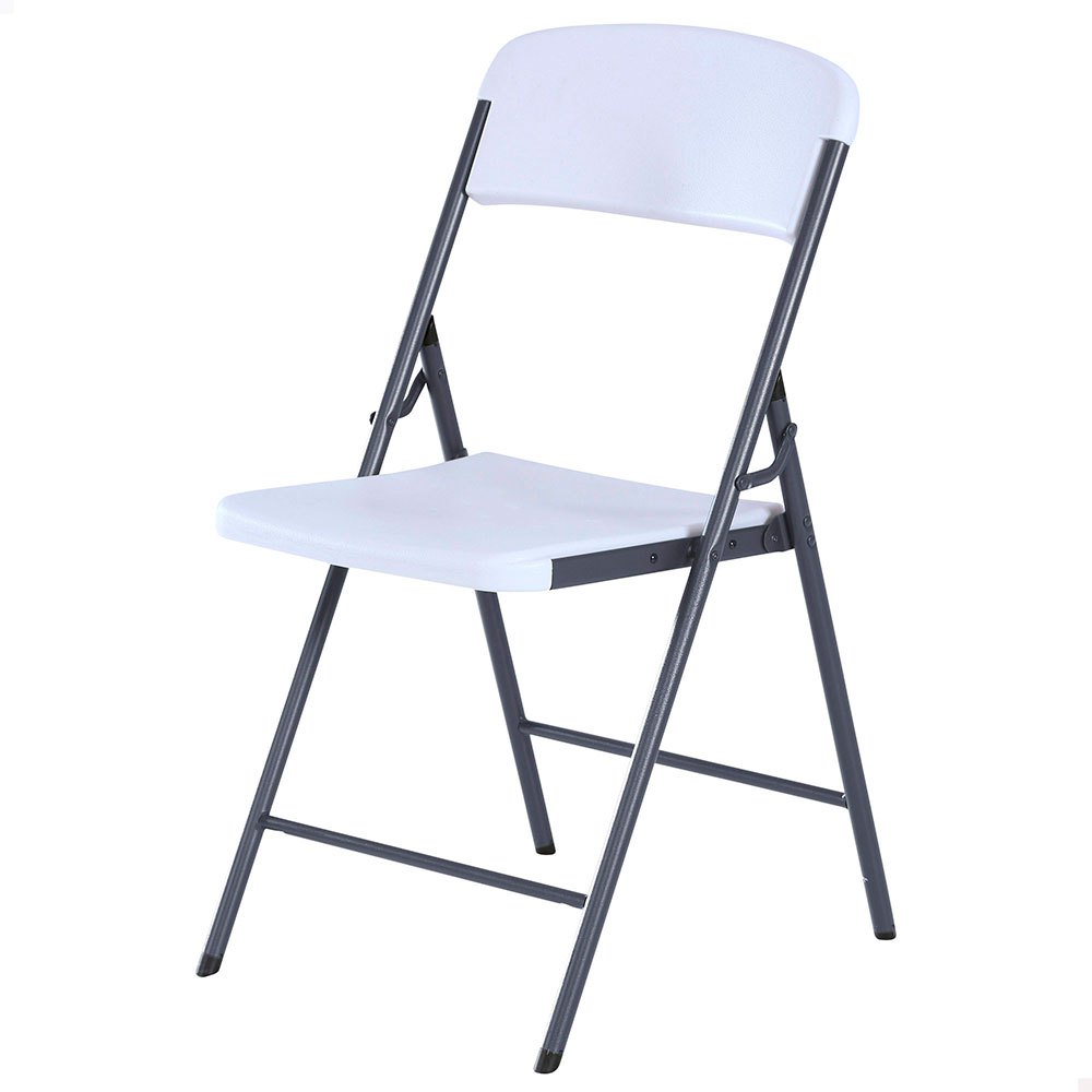 Фото - Туристичні меблі LifeTIME Ultra-resistant Folding Chair 47x48x84.5 Cm Uv100 Biały,Czarny 
