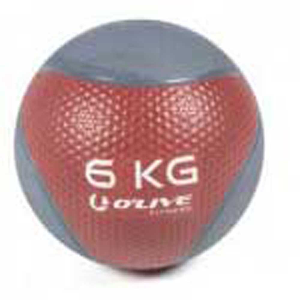 Olive Logo Medicine Ball 6kg Rød 6 kg