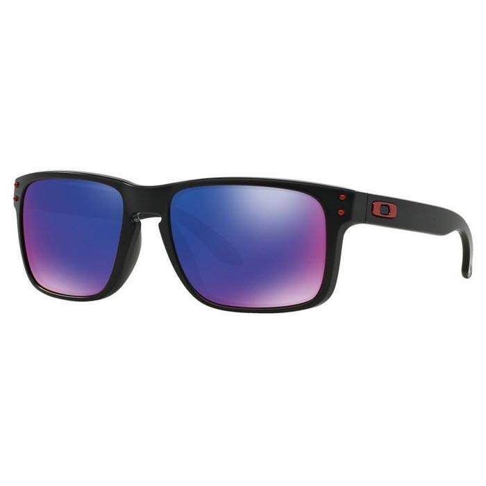 Oakley Holbrook Polarized Sunglasses Sort Positive Red Iridium/CAT3 Mand
