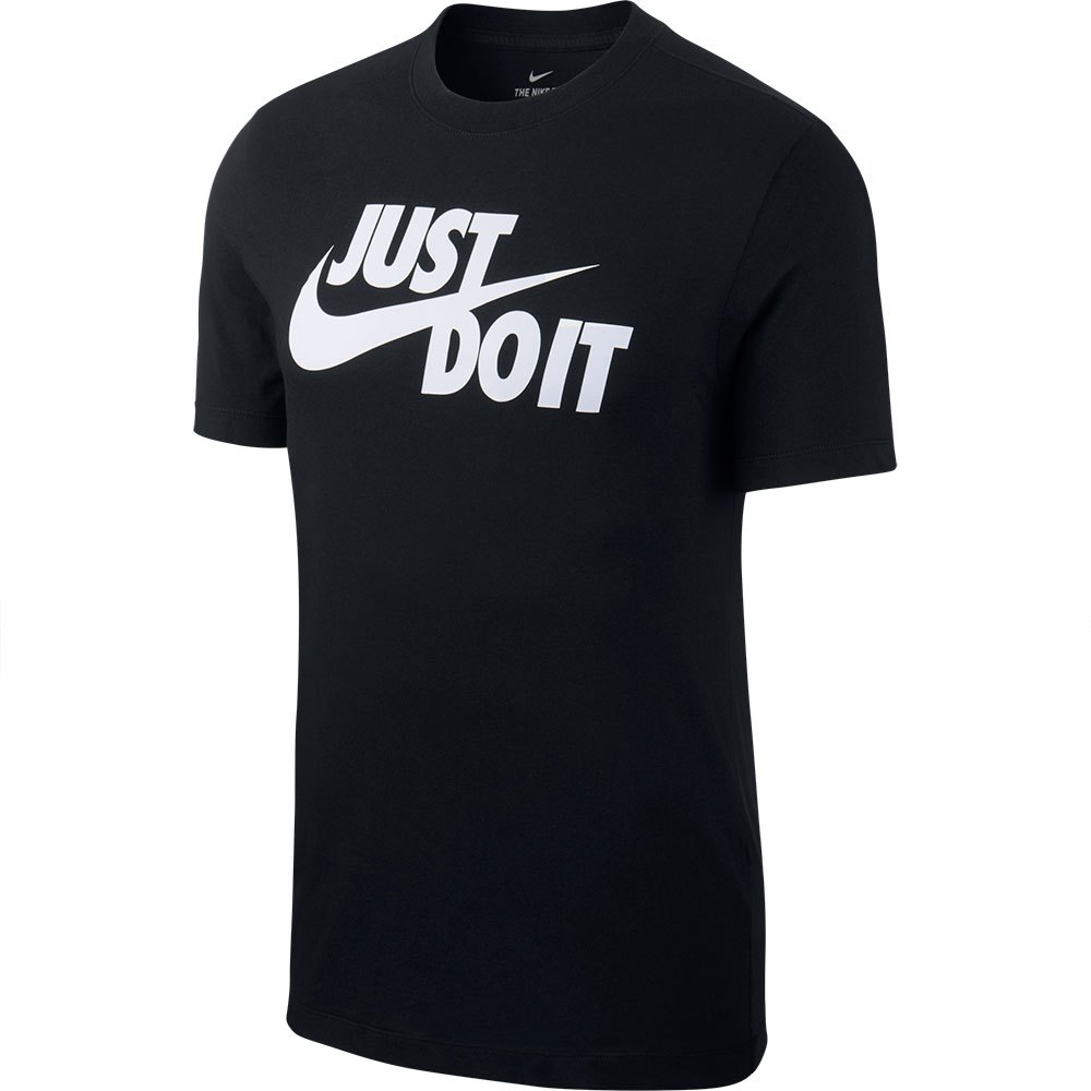 Nike Sportswear Just Do It Swoosh Short Sleeve T-shirt Sort 2XL / Regular Mand