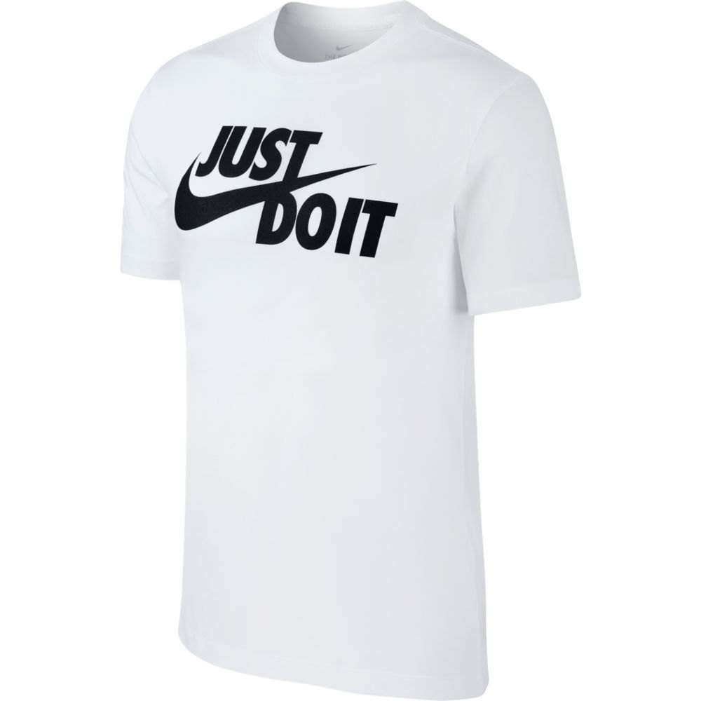 Nike Sportswear Just Do It Swoosh Short Sleeve T-shirt Hvid L / Regular Mand