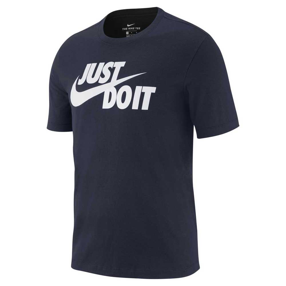 Nike Sportswear Just Do It Swoosh Short Sleeve T-shirt Blå L / Regular Mand