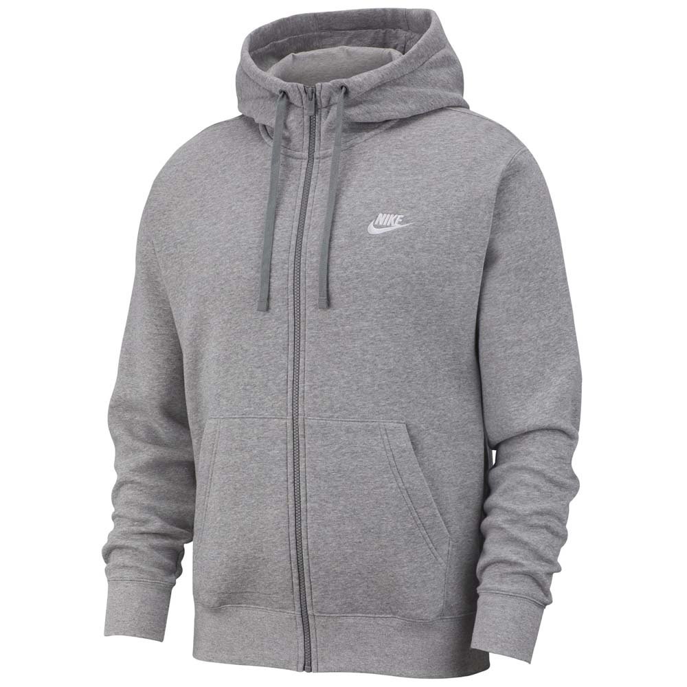 Nike Sportswear Club Full Zip Sweatshirt Grå XL / Regular Mand