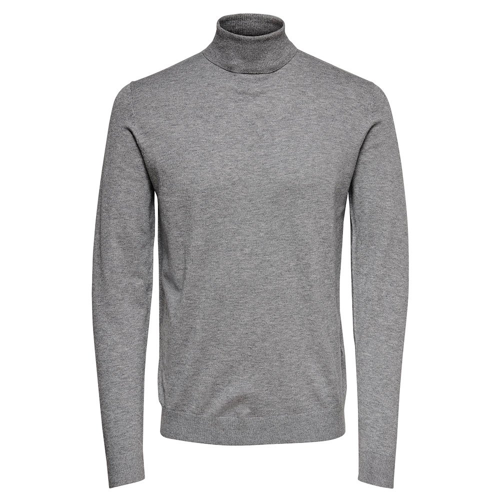 Only & Sons Wyler Life Roll Neck Sweater Grå L Mand