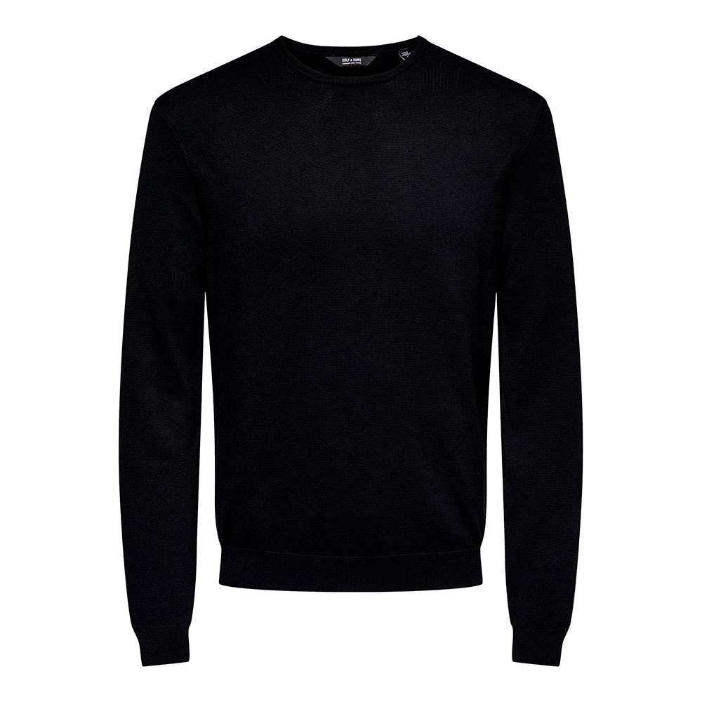 Only & Sons Wyler Life Sweater Sort L Mand