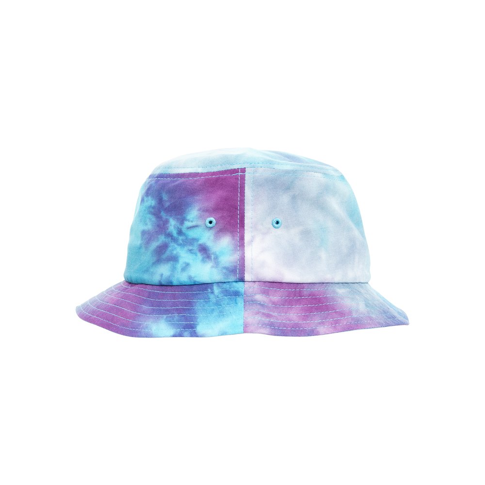 Flexfit Cap Festival Print Bucket Hat Blå  Mand