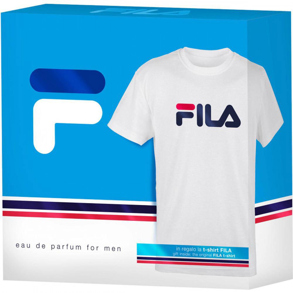 Fila Homme Prestige Eau De Parfum Vaporizer 100ml+tee Shirt Blå  Mand