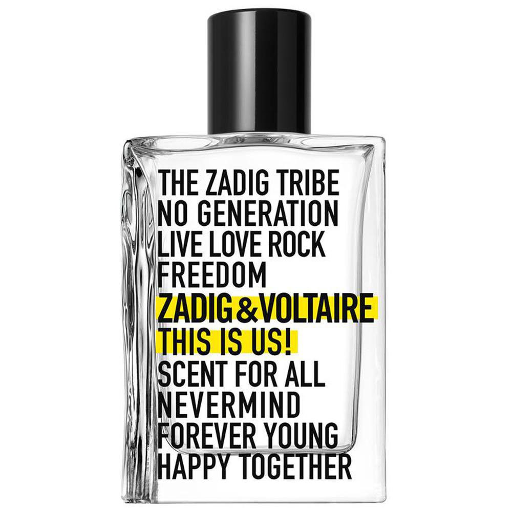 Zadig & Voltaire This Is Us! Eau De Toilette 100ml Transparent  Kvinde
