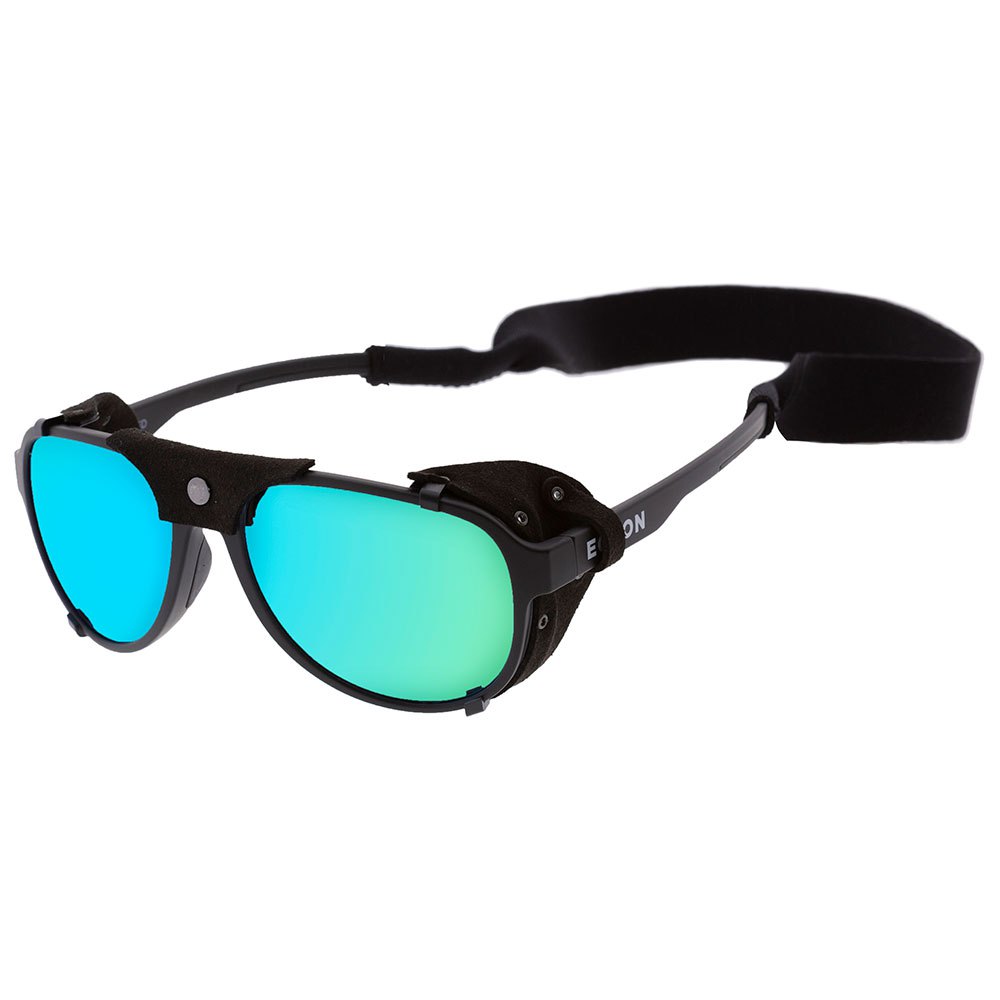 Ecoon Makalu Sunglasses Sort Revo Blue Mand