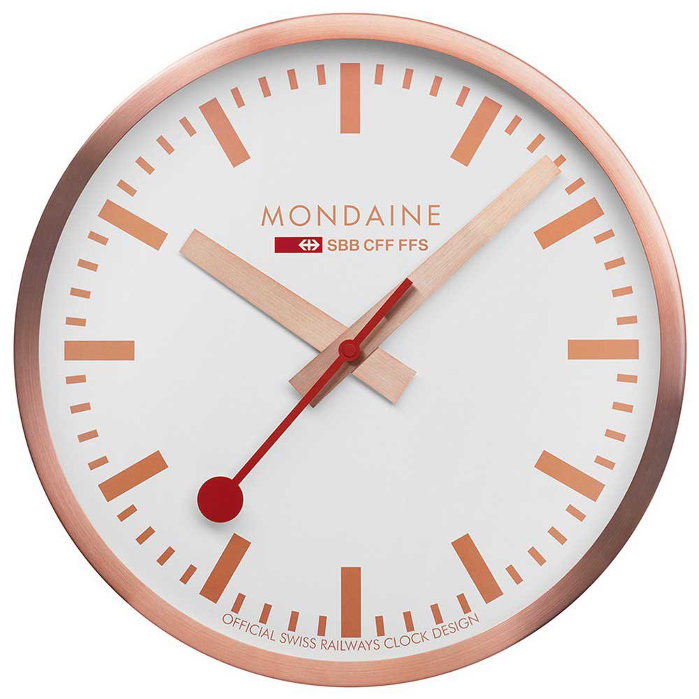 Mondaine Clopper 25 Cm Watch Hvid
