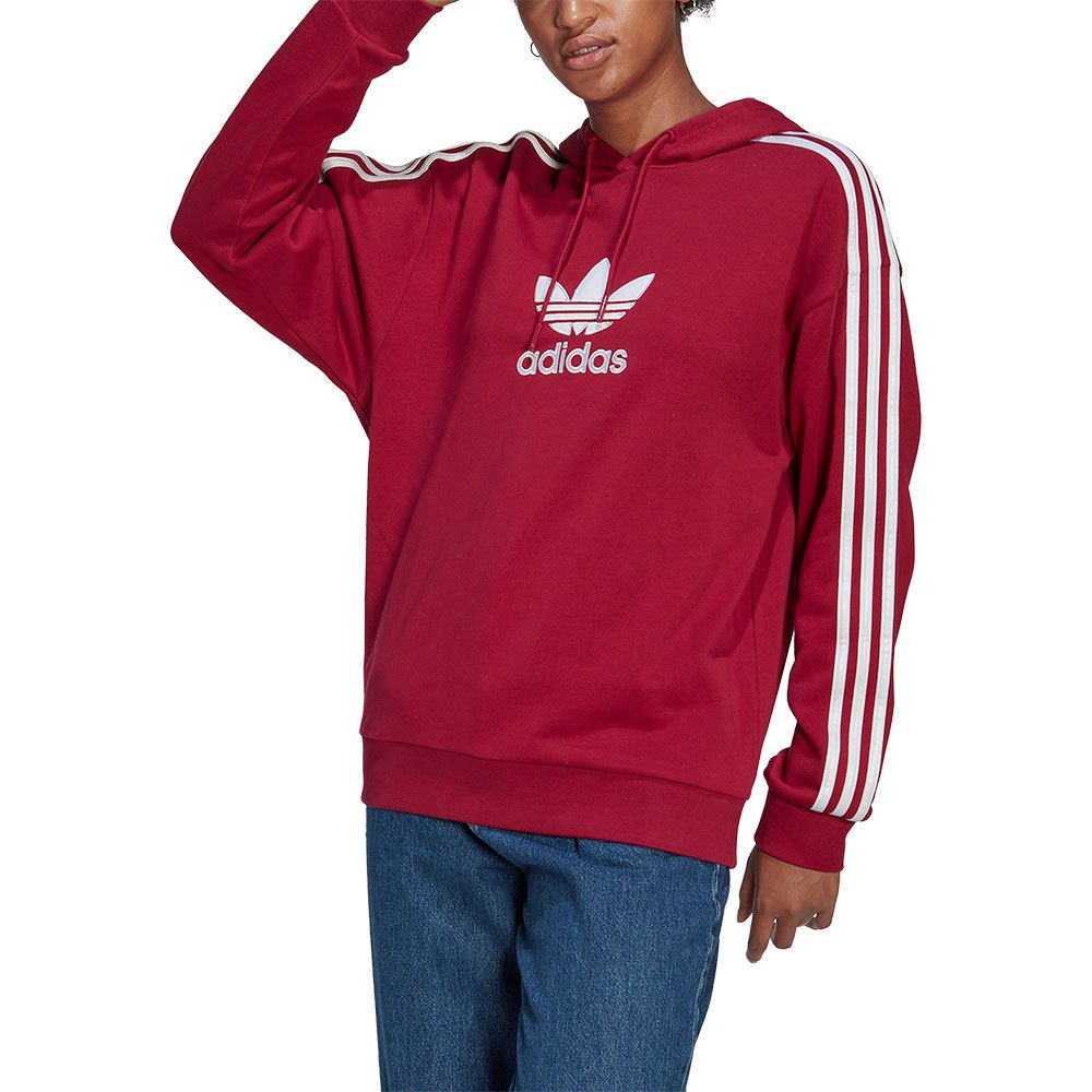 Adidas Originals Hoodie Rød 42 Kvinde
