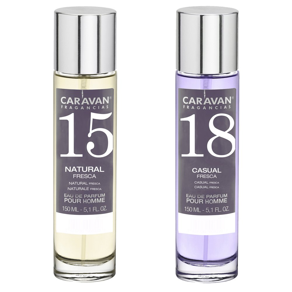 Caravan Nº18 & Nº15 Parfum Set Transparent  Mand
