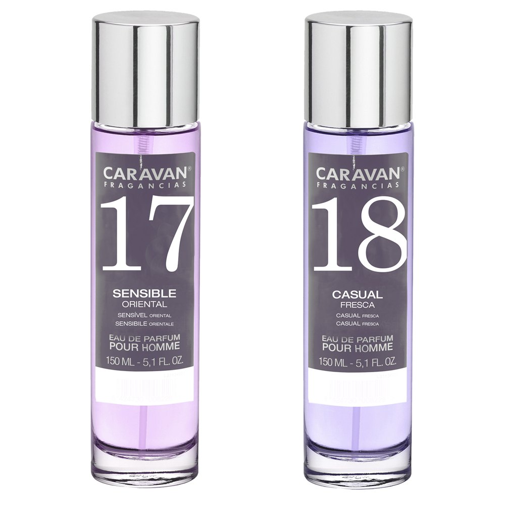 Caravan Nº18 & Nº17 Parfum Set Transparent  Mand