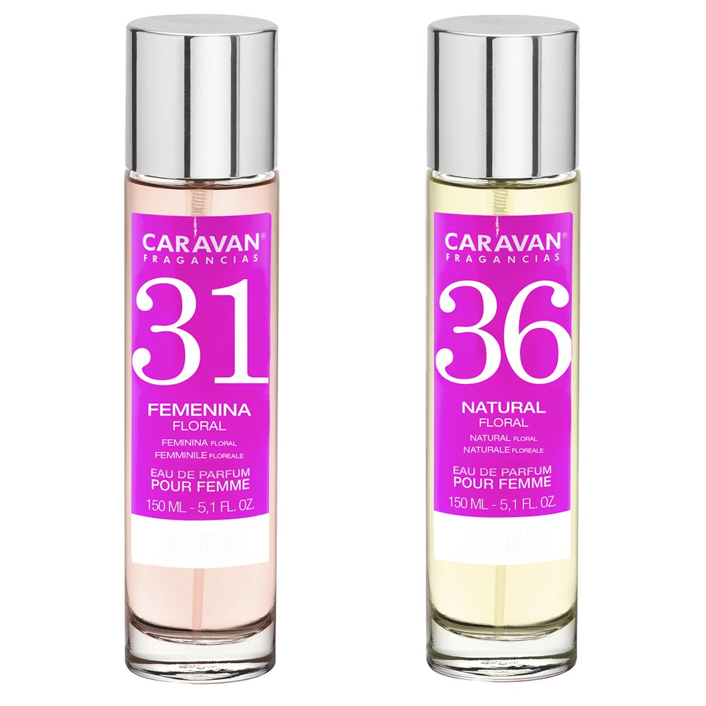 Caravan Nº36 & Nº31 Parfum Set Transparent  Kvinde