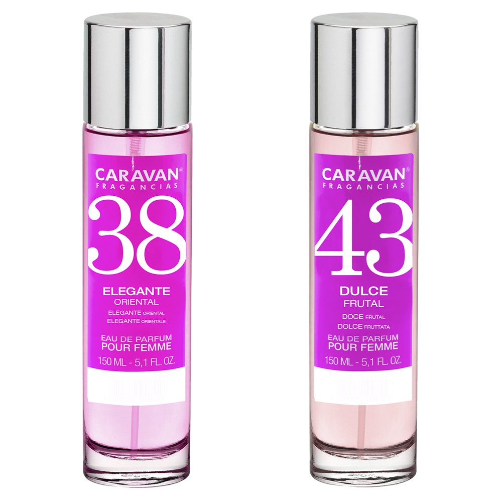 Caravan Nº43 & Nº38 Parfum Set Transparent  Kvinde