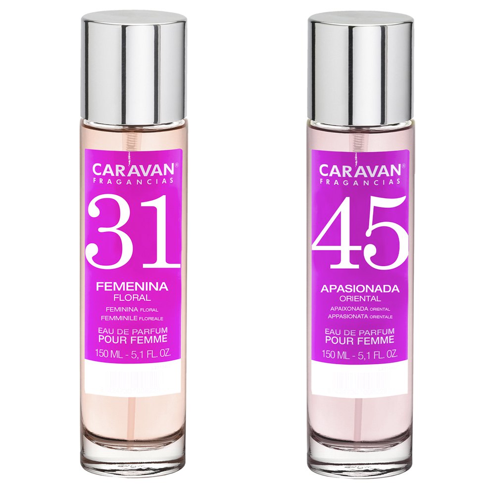 Caravan Nº45 & Nº31 Parfum Set Transparent  Kvinde