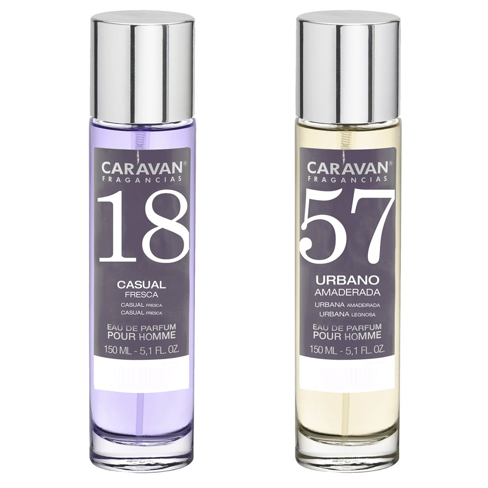 Caravan Nº57 & Nº18 Parfum Set Transparent  Mand