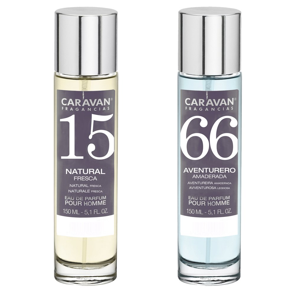 Caravan Nº66 & Nº15 Parfum Set Transparent  Mand
