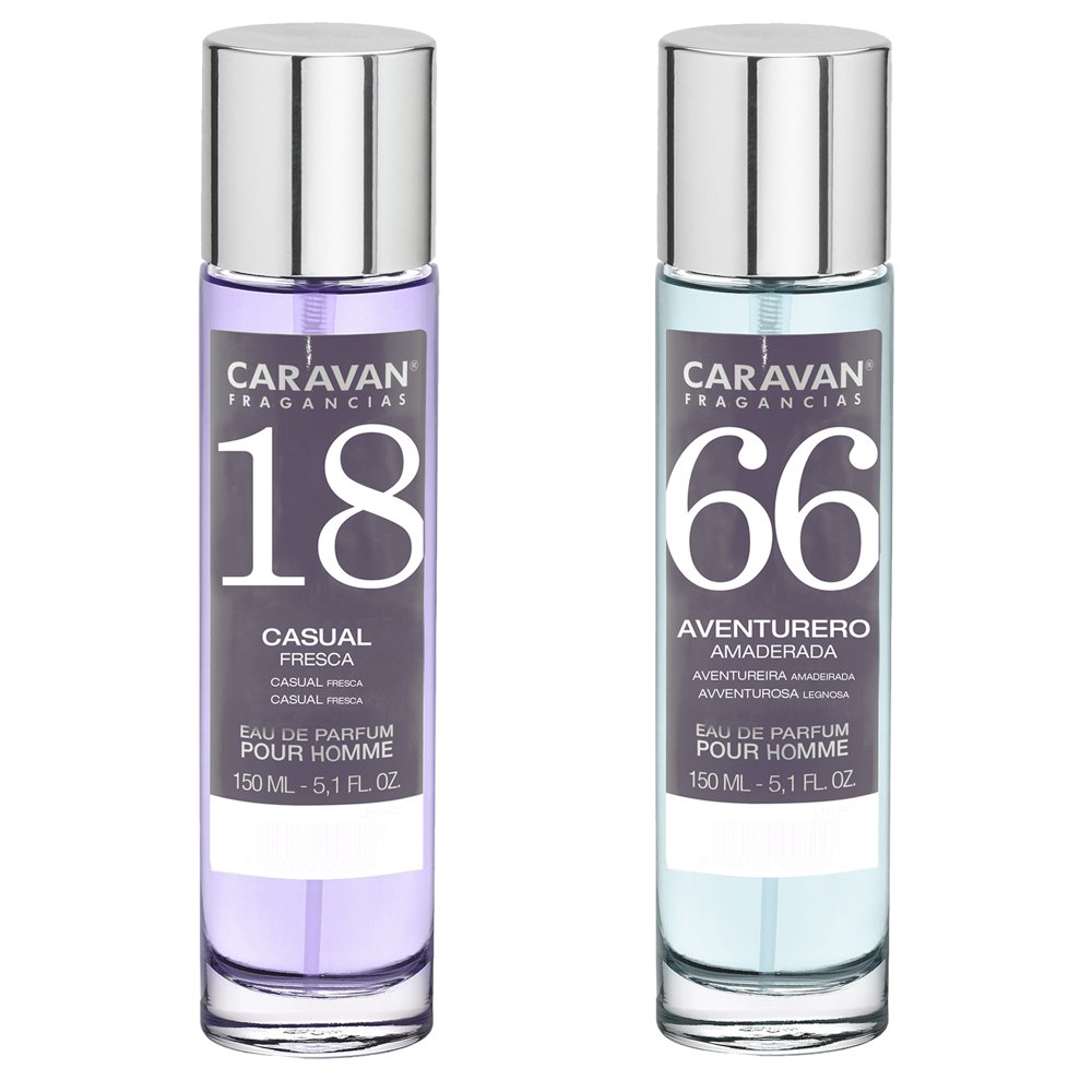 Caravan Nº66 & Nº18 Parfum Set Transparent  Mand