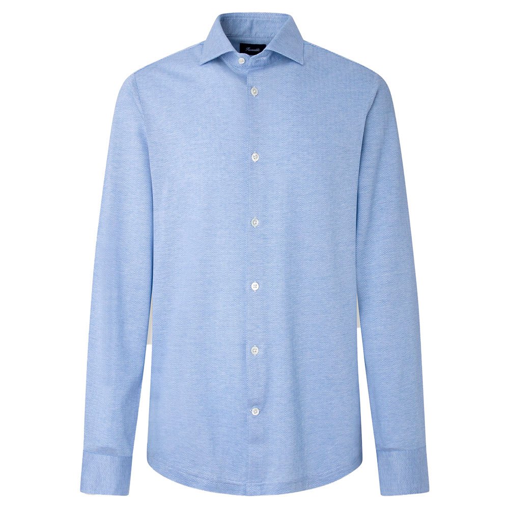 FaÇonnable Cont Mas Blu Shirt Blå M Mand