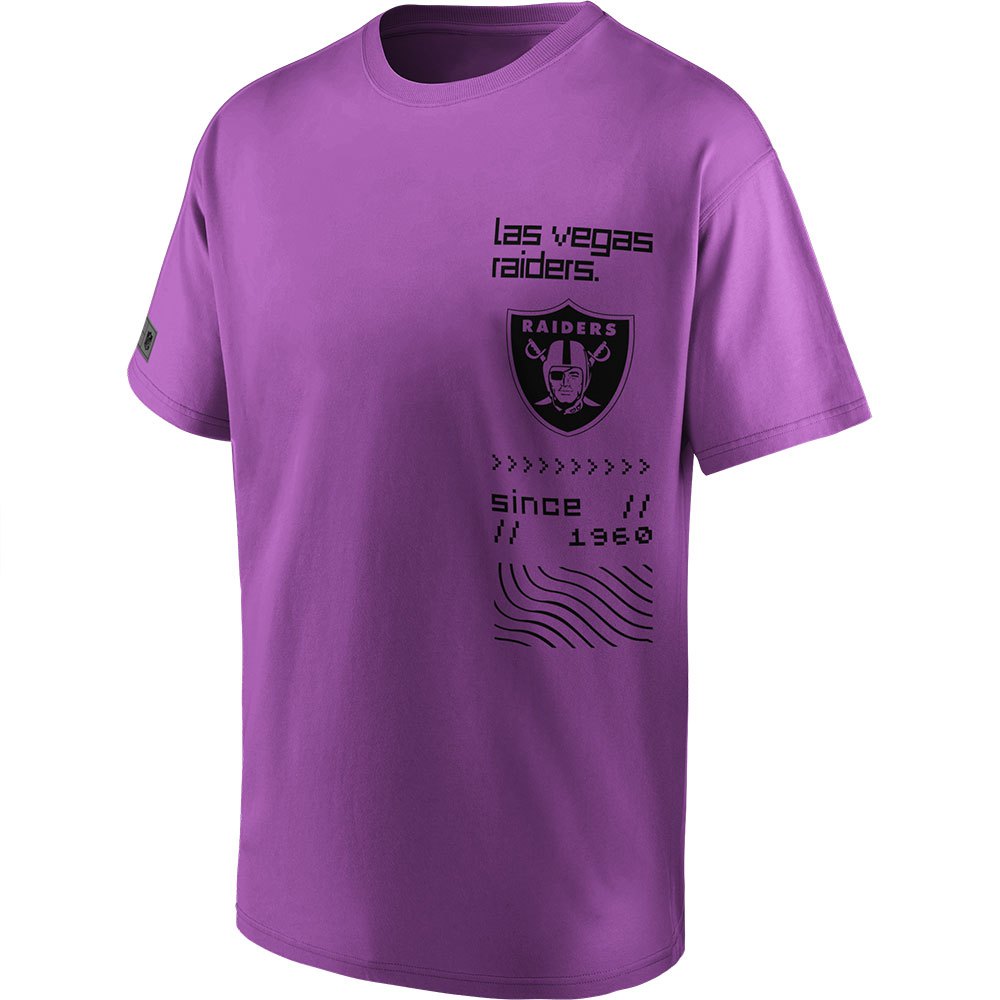 Fanatics Las Vegas Riders Future Digital Styled Short Sleeve T-shirt Lilla S Mand