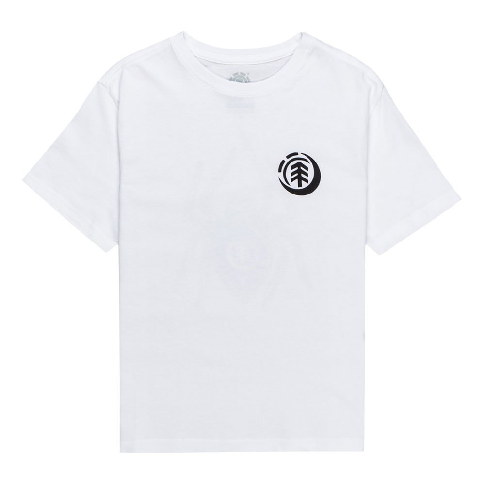 Element Nocturnal Spide Short Sleeve T-shirt Hvid 12 Years Dreng